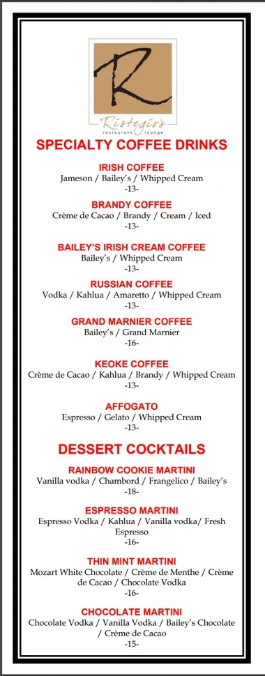 Specialty Coffee & Cocktails